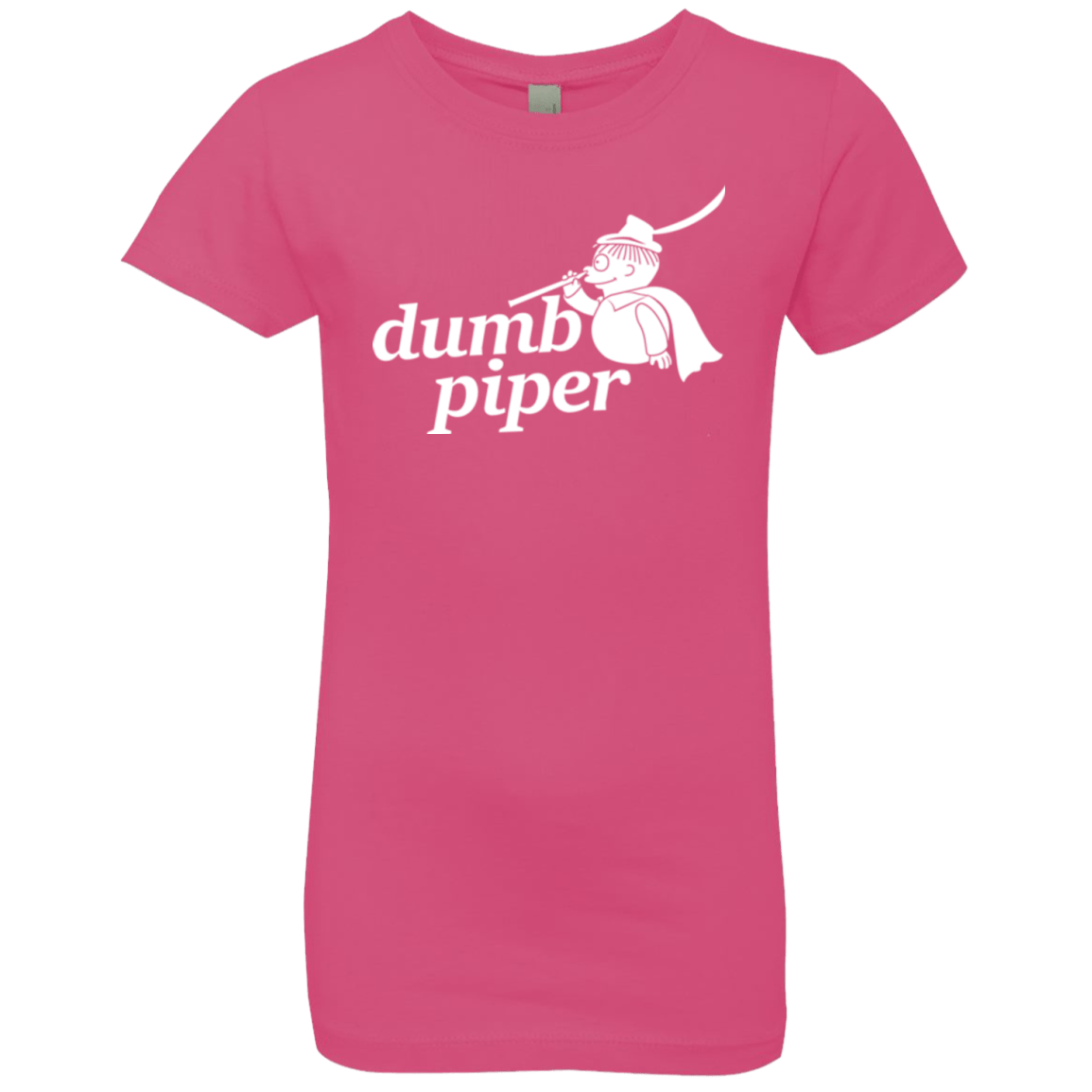 T-Shirts Hot Pink / YXS Dumb Piper Girls Premium T-Shirt