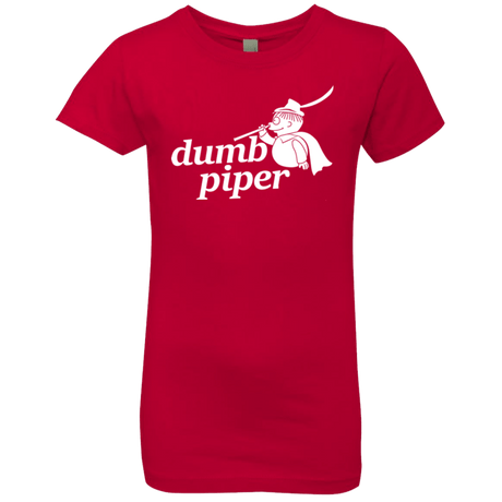 T-Shirts Red / YXS Dumb Piper Girls Premium T-Shirt