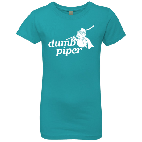 T-Shirts Tahiti Blue / YXS Dumb Piper Girls Premium T-Shirt