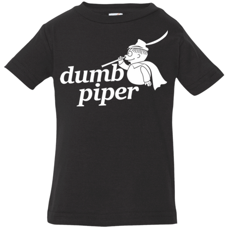 T-Shirts Black / 6 Months Dumb Piper Infant Premium T-Shirt