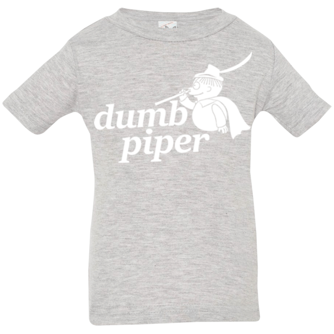 T-Shirts Heather Grey / 6 Months Dumb Piper Infant Premium T-Shirt