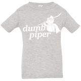 T-Shirts Heather Grey / 6 Months Dumb Piper Infant Premium T-Shirt