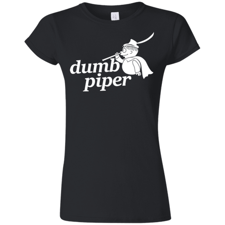 T-Shirts Black / S Dumb Piper Junior Slimmer-Fit T-Shirt
