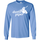 T-Shirts Carolina Blue / S Dumb Piper Men's Long Sleeve T-Shirt