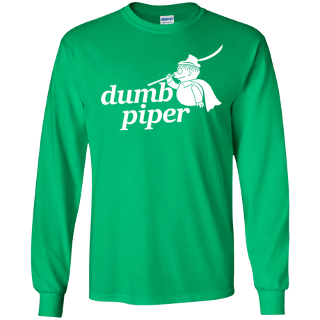 T-Shirts Irish Green / S Dumb Piper Men's Long Sleeve T-Shirt