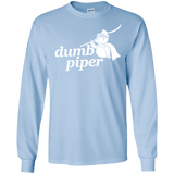 T-Shirts Light Blue / S Dumb Piper Men's Long Sleeve T-Shirt