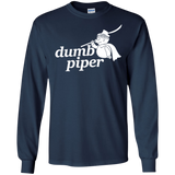 T-Shirts Navy / S Dumb Piper Men's Long Sleeve T-Shirt