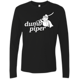T-Shirts Black / S Dumb Piper Men's Premium Long Sleeve