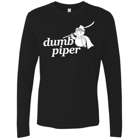 T-Shirts Black / S Dumb Piper Men's Premium Long Sleeve
