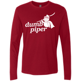 T-Shirts Cardinal / S Dumb Piper Men's Premium Long Sleeve