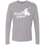 T-Shirts Heather Grey / S Dumb Piper Men's Premium Long Sleeve