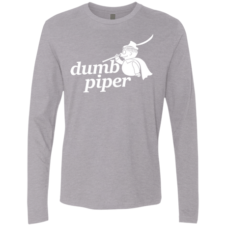 T-Shirts Heather Grey / S Dumb Piper Men's Premium Long Sleeve