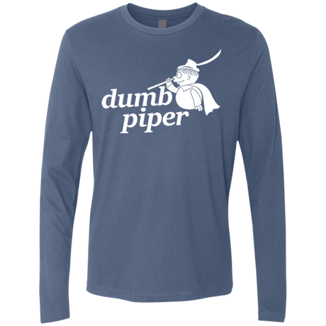 T-Shirts Indigo / S Dumb Piper Men's Premium Long Sleeve