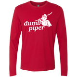 T-Shirts Red / S Dumb Piper Men's Premium Long Sleeve
