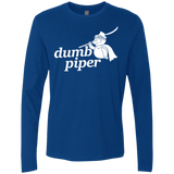 T-Shirts Royal / S Dumb Piper Men's Premium Long Sleeve