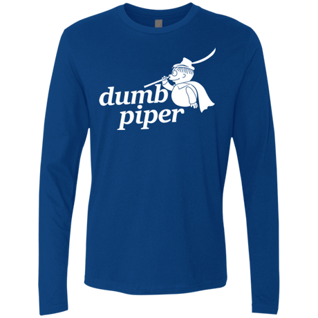 T-Shirts Royal / S Dumb Piper Men's Premium Long Sleeve