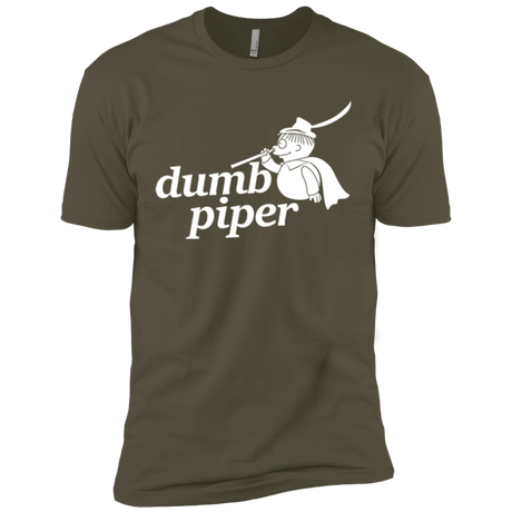 T-Shirts Military Green / X-Small Dumb Piper Men's Premium T-Shirt