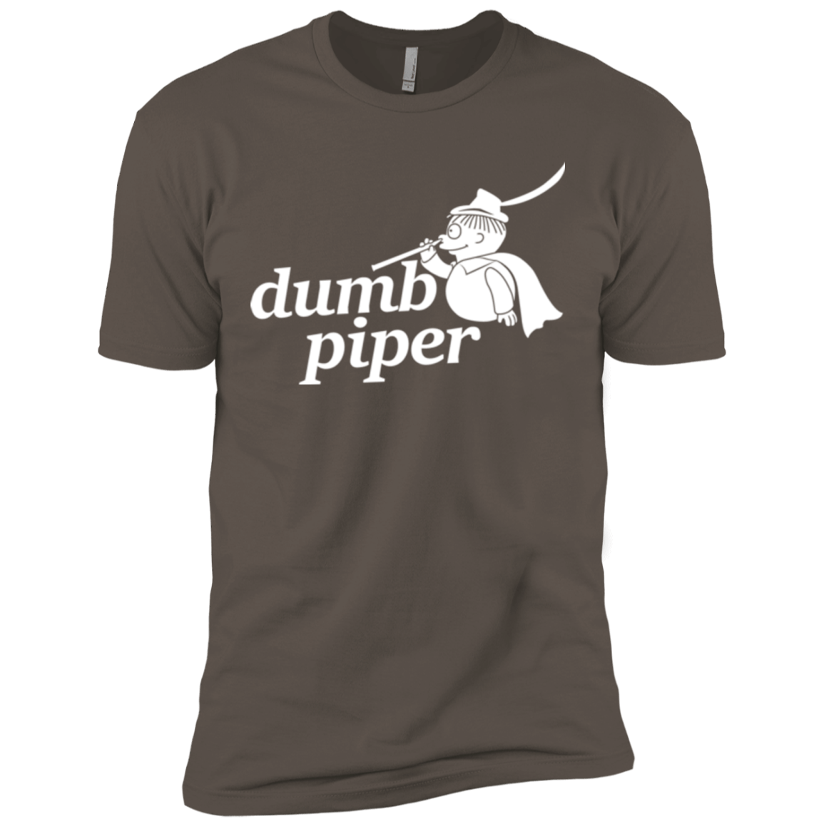 T-Shirts Warm Grey / X-Small Dumb Piper Men's Premium T-Shirt