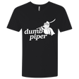 T-Shirts Black / X-Small Dumb Piper Men's Premium V-Neck