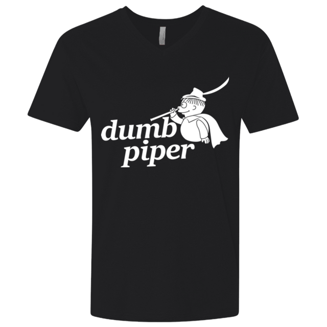 T-Shirts Black / X-Small Dumb Piper Men's Premium V-Neck