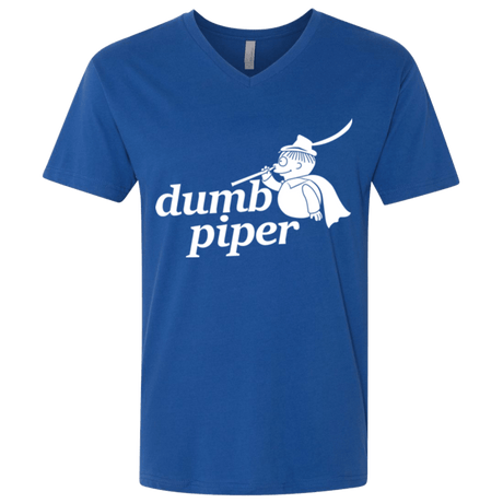 T-Shirts Royal / X-Small Dumb Piper Men's Premium V-Neck