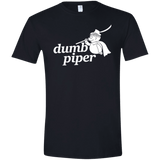 T-Shirts Black / X-Small Dumb Piper Men's Semi-Fitted Softstyle