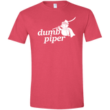 T-Shirts Heather Red / S Dumb Piper Men's Semi-Fitted Softstyle