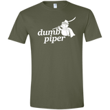 T-Shirts Military Green / S Dumb Piper Men's Semi-Fitted Softstyle