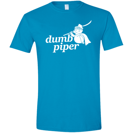 T-Shirts Sapphire / S Dumb Piper Men's Semi-Fitted Softstyle