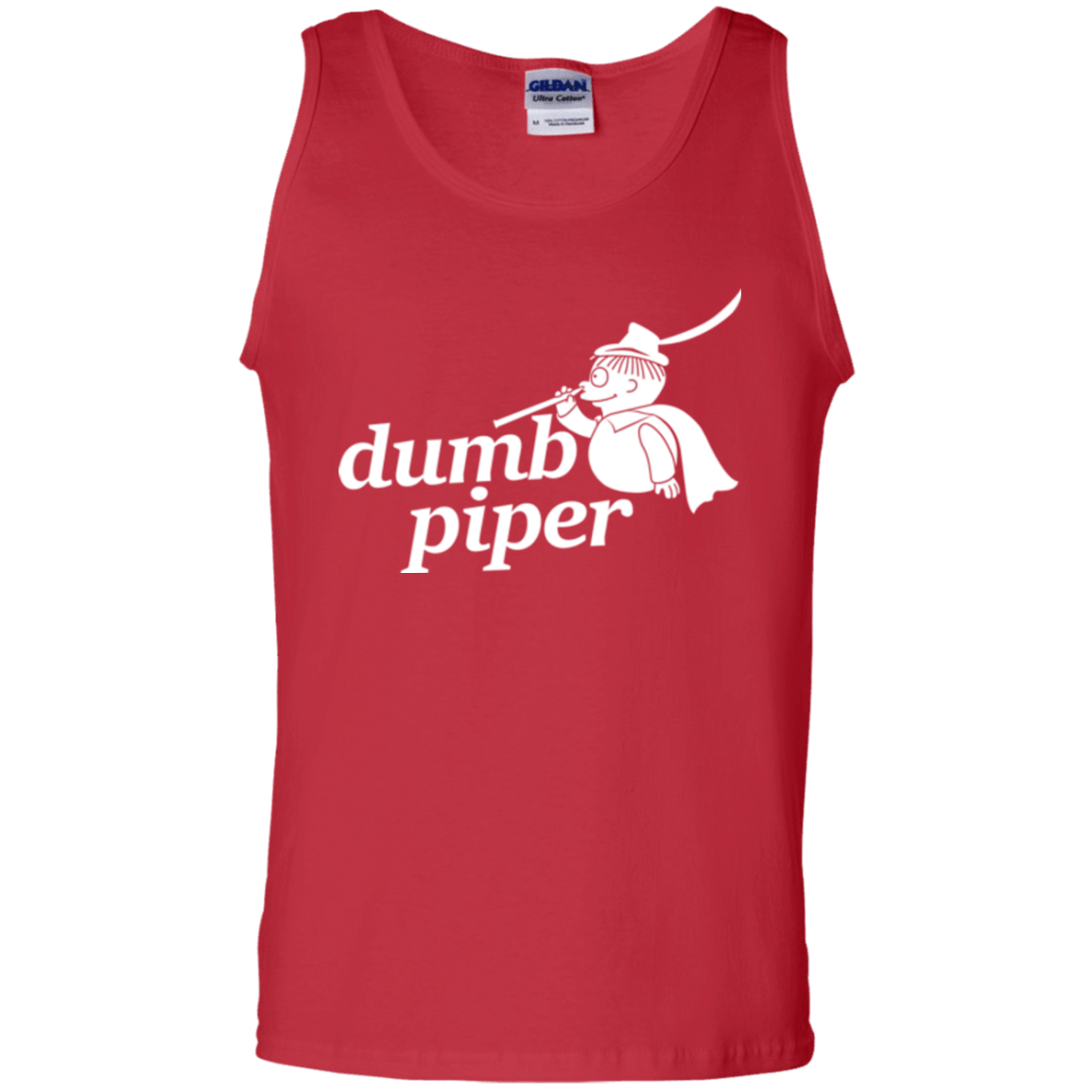 T-Shirts Red / S Dumb Piper Men's Tank Top