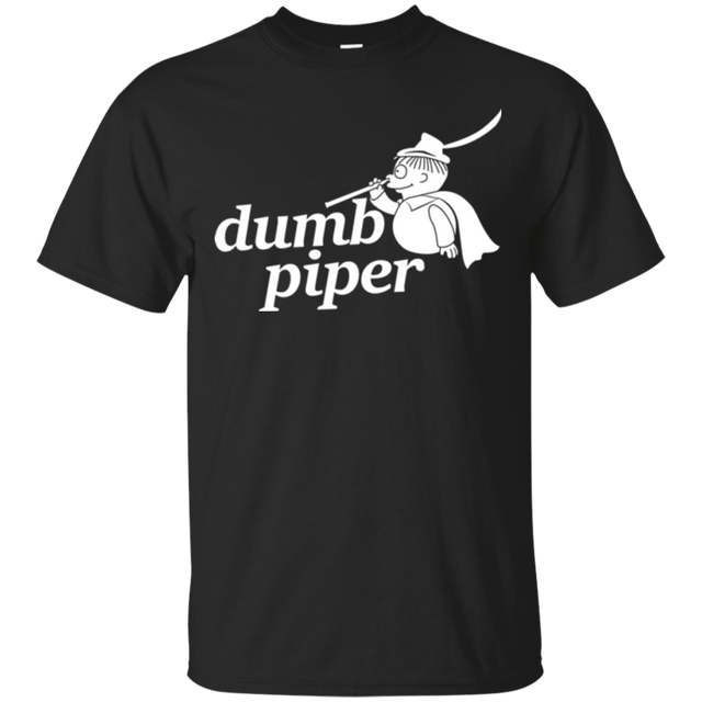 T-Shirts Black / S Dumb Piper T-Shirt