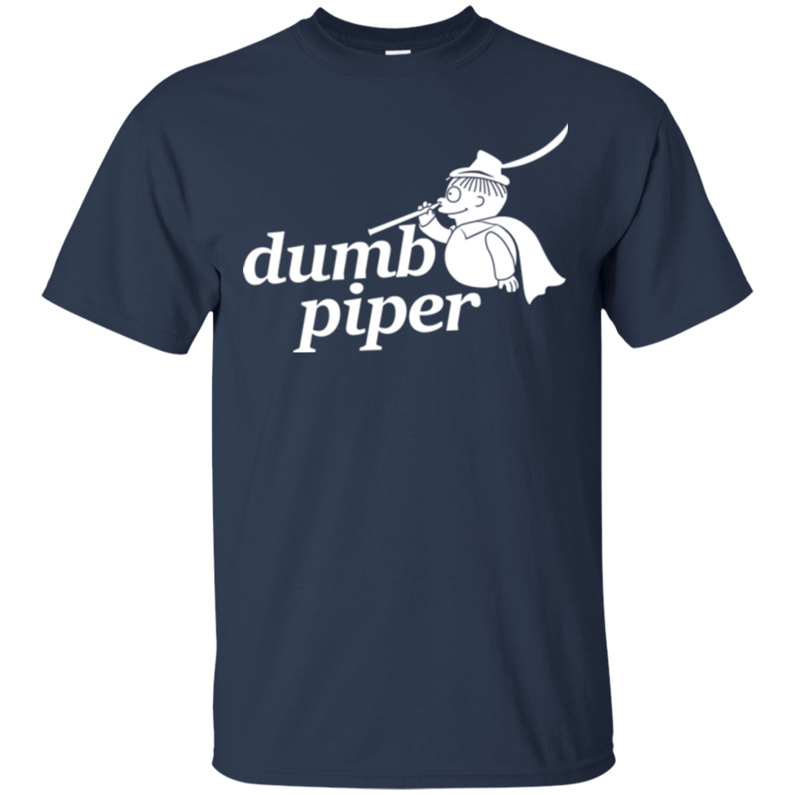 T-Shirts Navy / S Dumb Piper T-Shirt