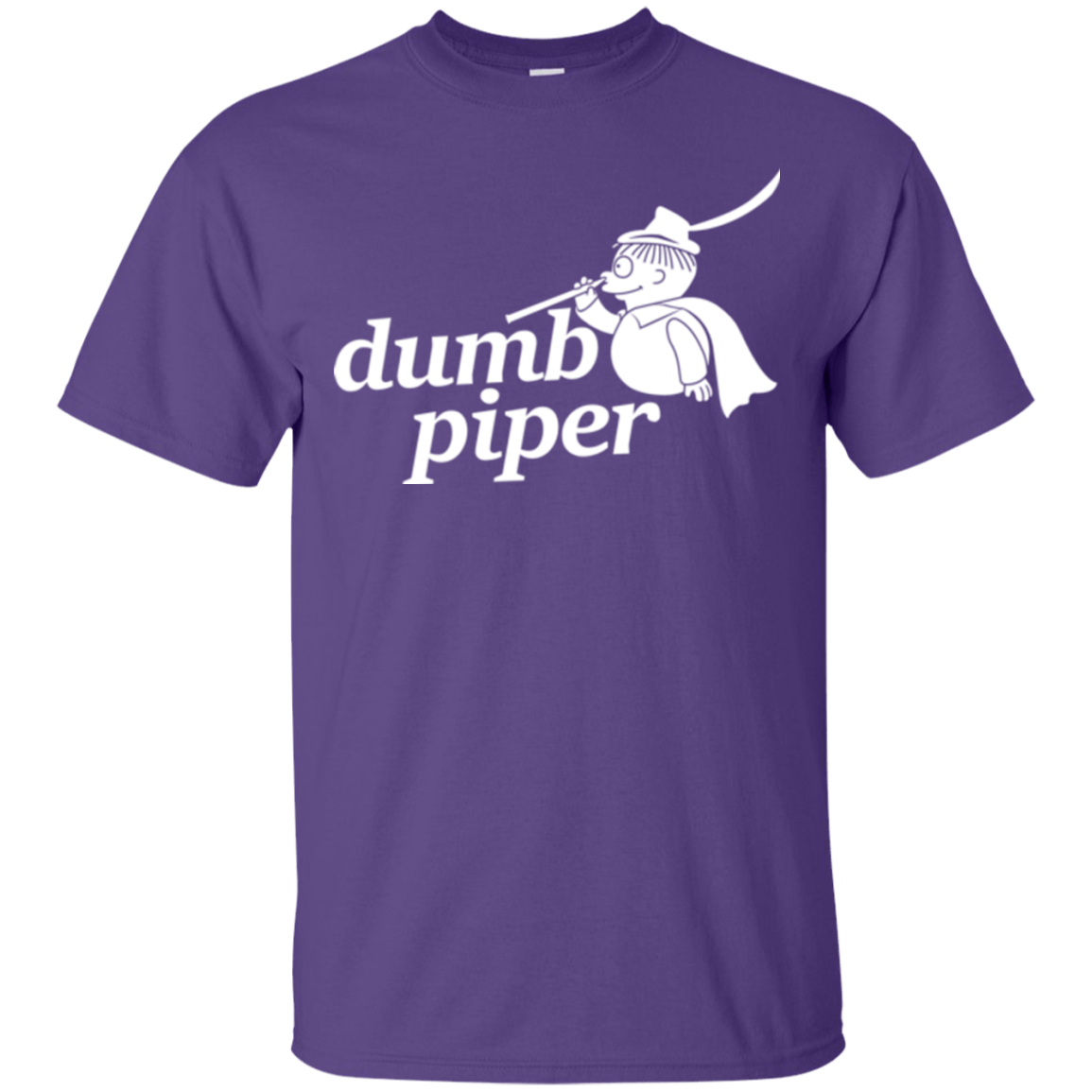 T-Shirts Purple / S Dumb Piper T-Shirt