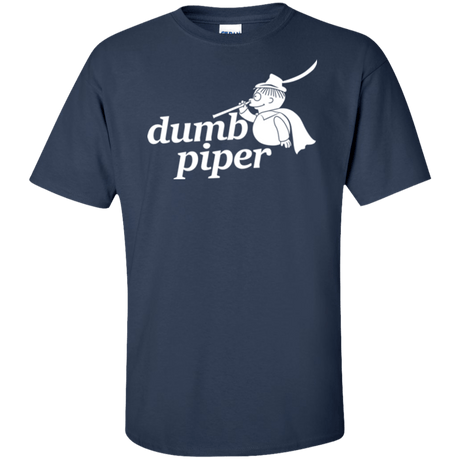 T-Shirts Navy / XLT Dumb Piper Tall T-Shirt