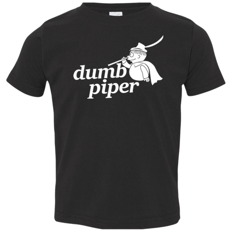 T-Shirts Black / 2T Dumb Piper Toddler Premium T-Shirt