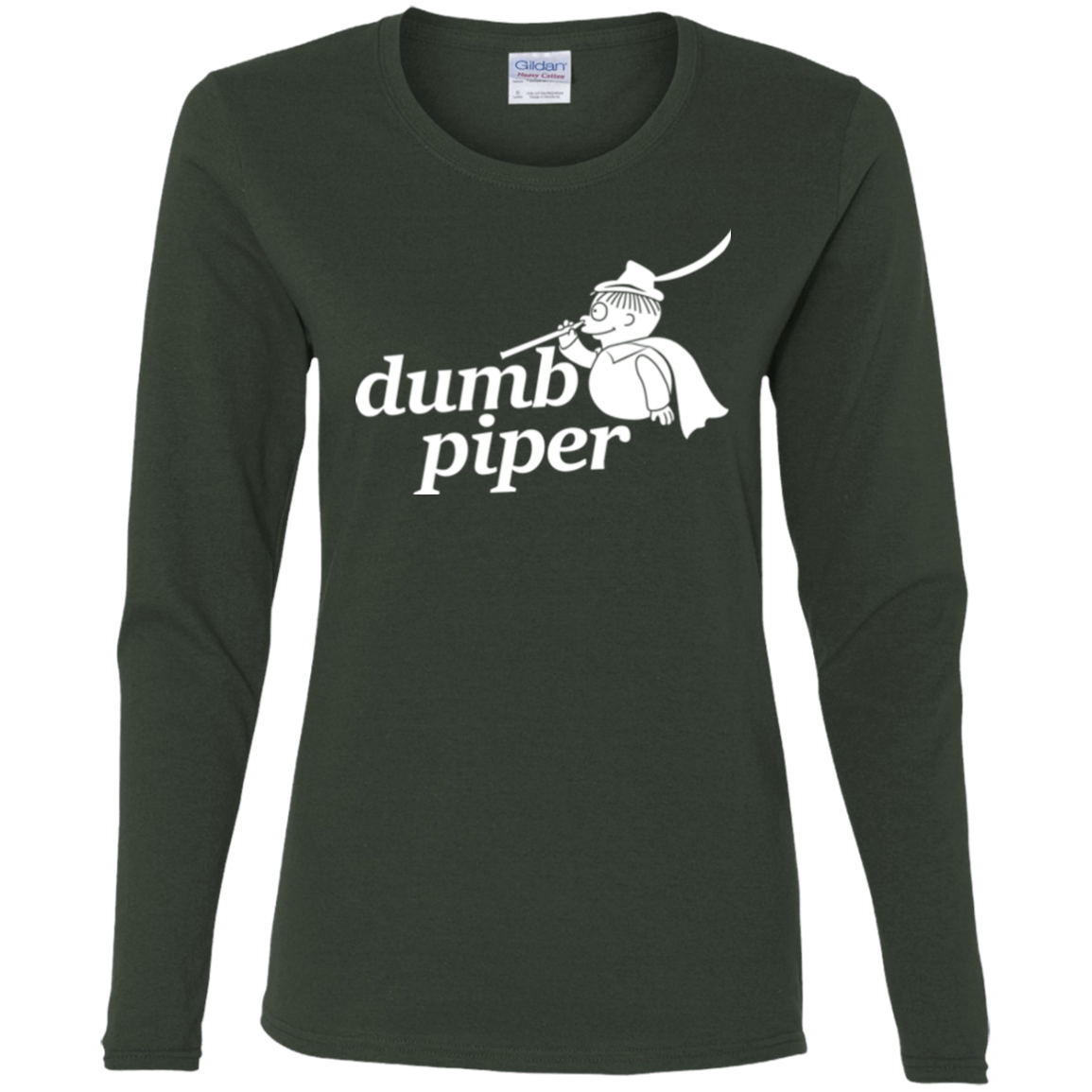 T-Shirts Forest / S Dumb Piper Women's Long Sleeve T-Shirt