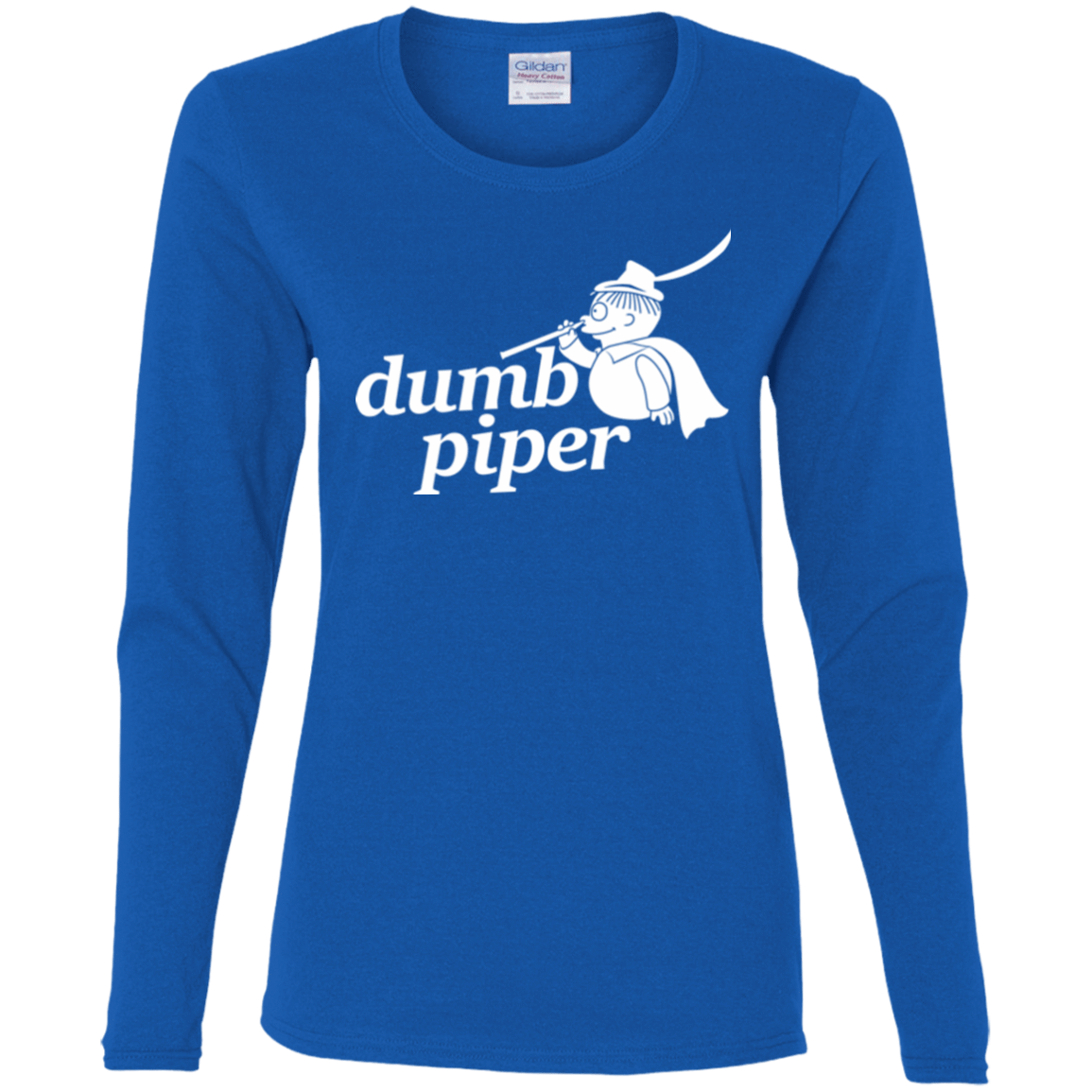 T-Shirts Royal / S Dumb Piper Women's Long Sleeve T-Shirt