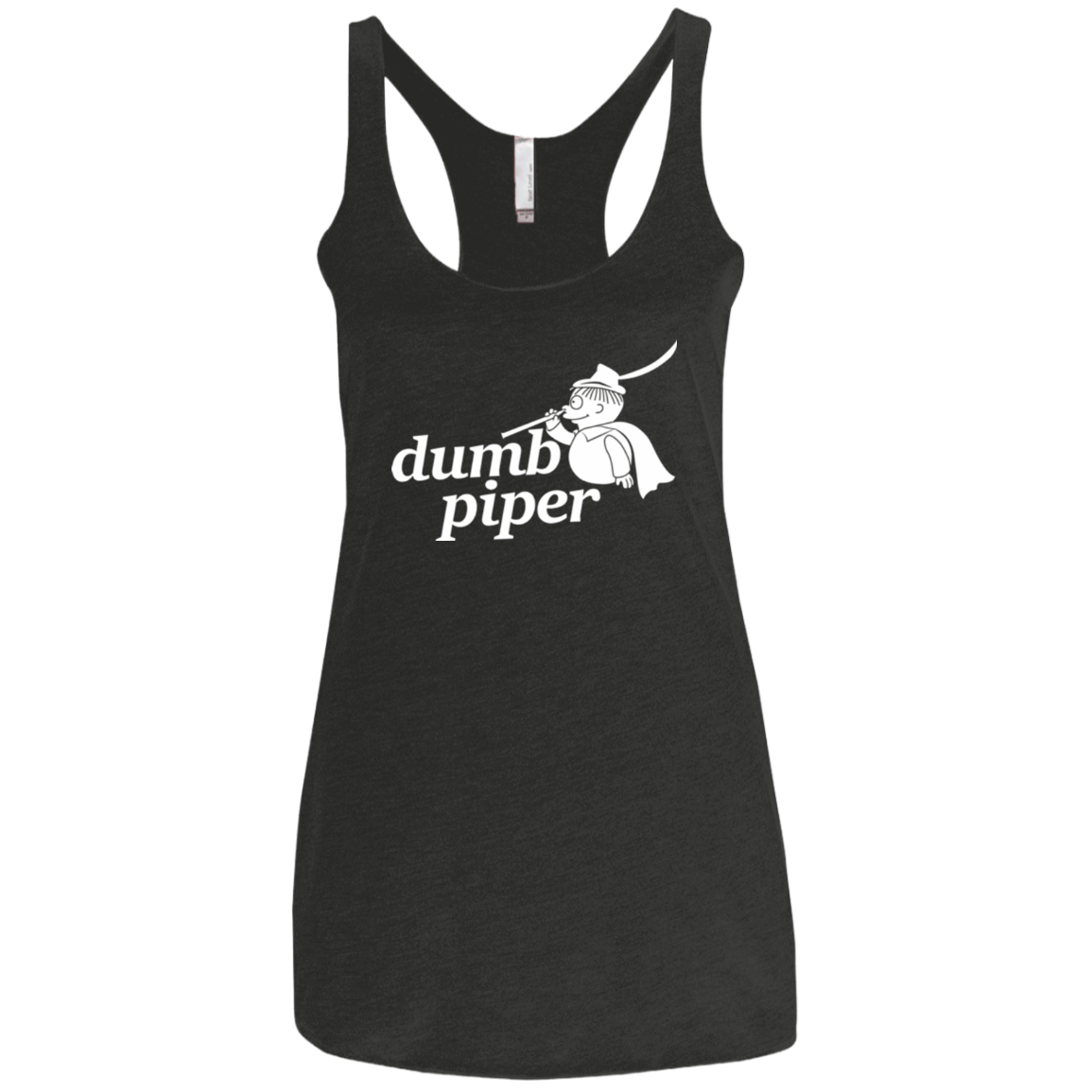 T-Shirts Vintage Black / X-Small Dumb Piper Women's Triblend Racerback Tank