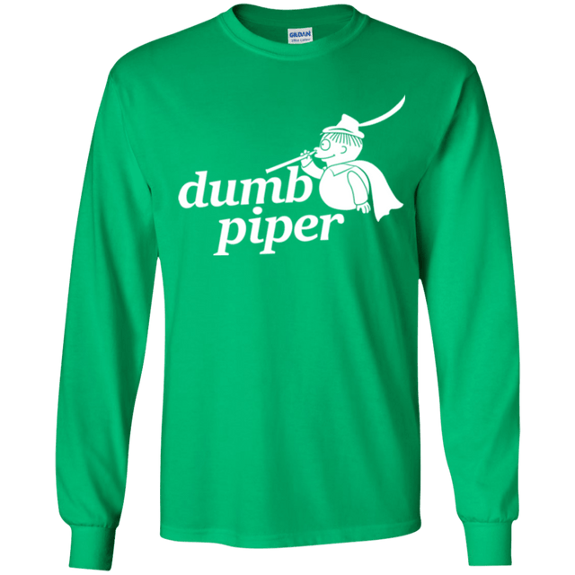 T-Shirts Irish Green / YS Dumb Piper Youth Long Sleeve T-Shirt