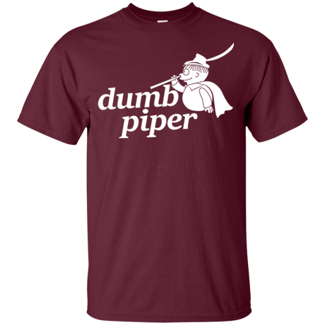 T-Shirts Maroon / YXS Dumb Piper Youth T-Shirt