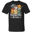 T-Shirts Black / S Dungeon Cats T-Shirt