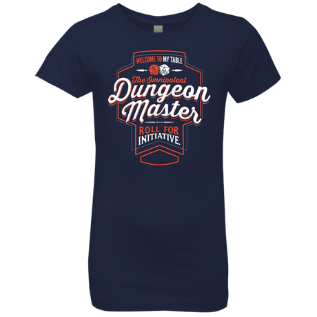 T-Shirts Midnight Navy / YXS Dungeon Master Girls Premium T-Shirt