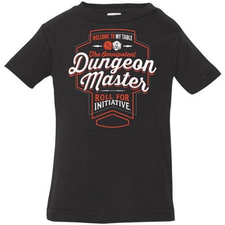 T-Shirts Black / 6 Months Dungeon Master Infant Premium T-Shirt