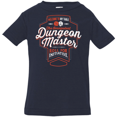 T-Shirts Navy / 6 Months Dungeon Master Infant Premium T-Shirt