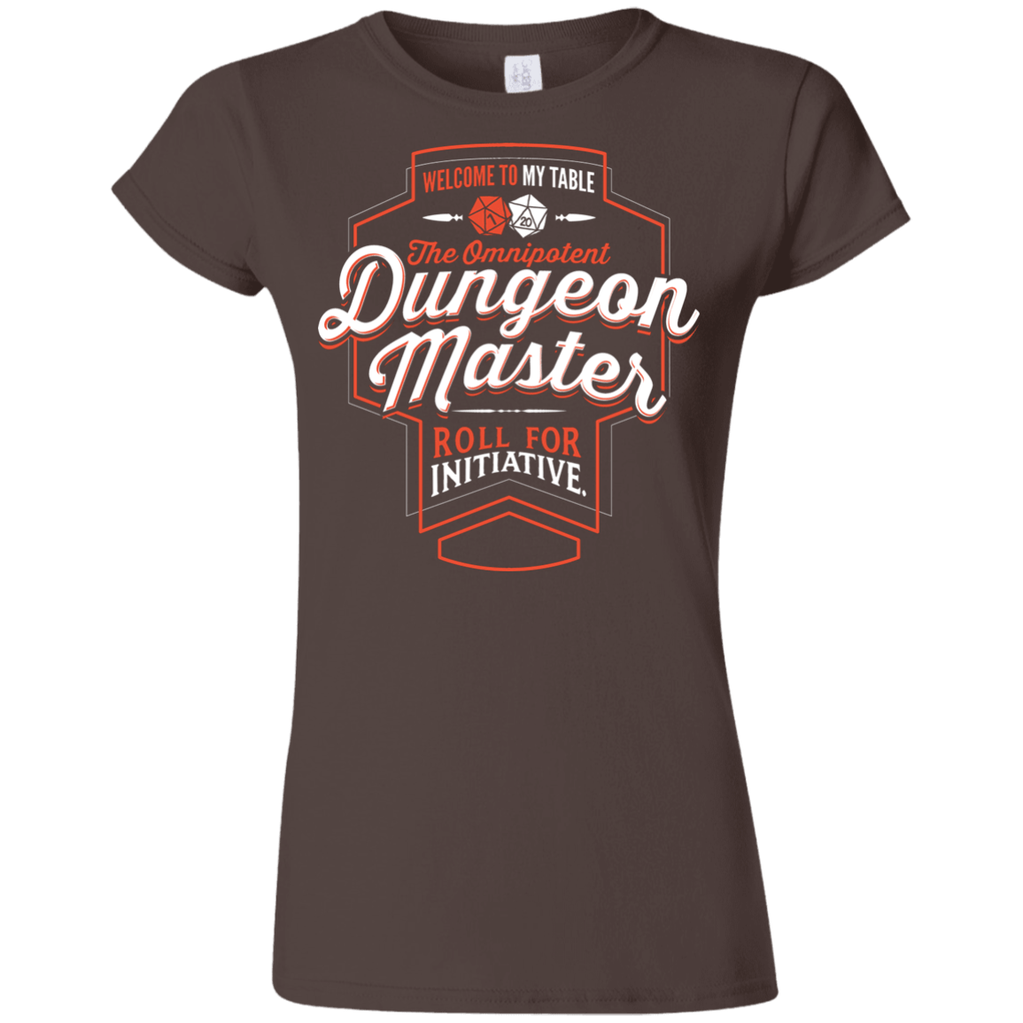 T-Shirts Dark Chocolate / S Dungeon Master Junior Slimmer-Fit T-Shirt