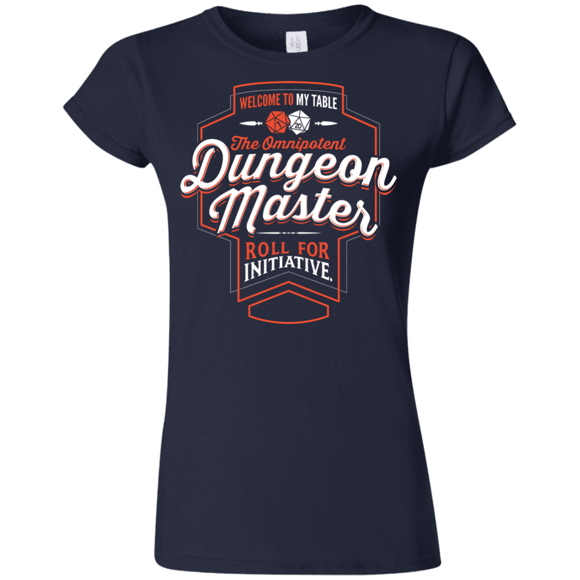 T-Shirts Navy / S Dungeon Master Junior Slimmer-Fit T-Shirt