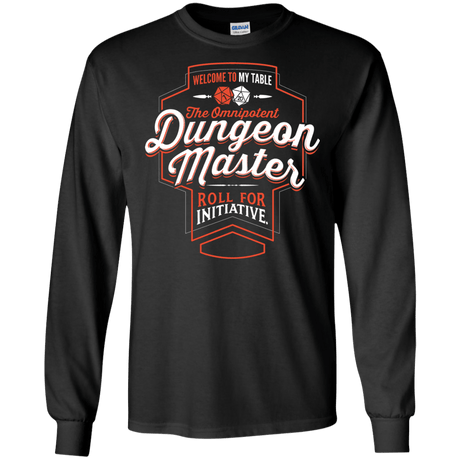 T-Shirts Black / S Dungeon Master Men's Long Sleeve T-Shirt