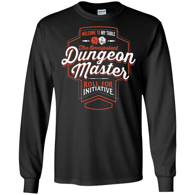 T-Shirts Black / S Dungeon Master Men's Long Sleeve T-Shirt