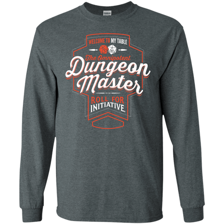 T-Shirts Dark Heather / S Dungeon Master Men's Long Sleeve T-Shirt