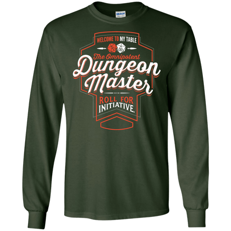 T-Shirts Forest Green / S Dungeon Master Men's Long Sleeve T-Shirt